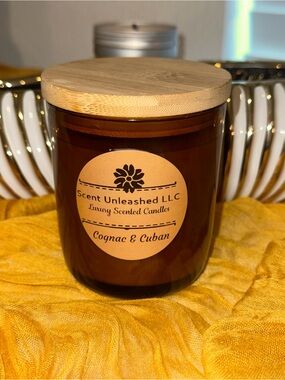 Cognac & Cuban Scented Candle, SCENT UNLEASHED LLC